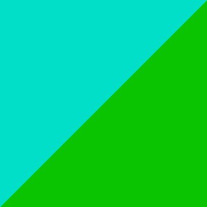 Turquoise / Green