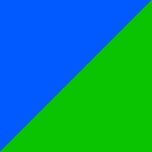 Bleu / Vert