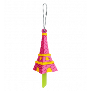 Key cover - Ani-cover Eiffel Tower Pink
