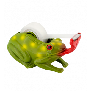 Klebebandabroller - Stick on Frosch