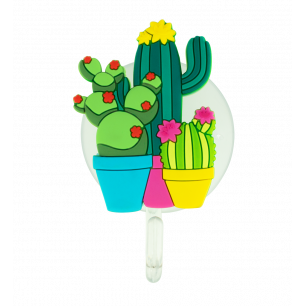 Gancio a ventosa - Ani-holder Cactus