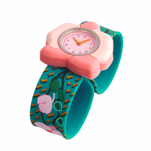 Slap watch - Funny Time Orchid Blue