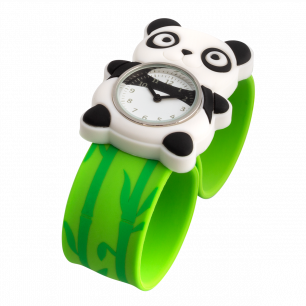 Slap-Uhr - Funny Time Panda