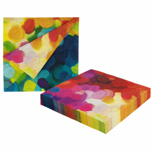 Paper Party - Pack de 20 serviettes en papier Palette