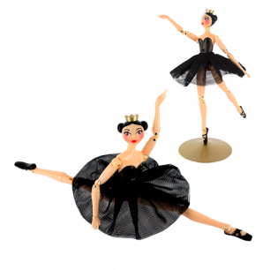 Bambola ballerina - Larabesque Nero