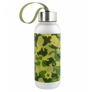 Trinkflasche 42 cl - Happyglou small Camouflage Green