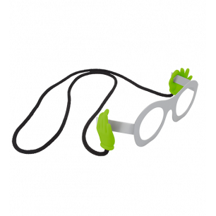 Glasses cord - Bas Les Pattes Green