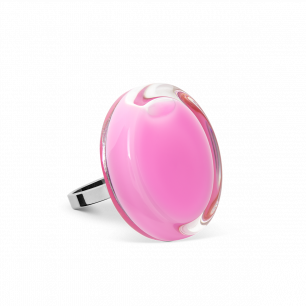 Anello in vetro - Cachou Mini Milk Bubble Gum