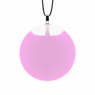 Necklace - Galet Mini Milk Bubble Gum