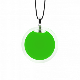 Necklace - Cachou Mini Milk Dark green