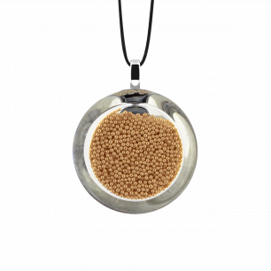 Necklace - Cachou Mini Billes Gold