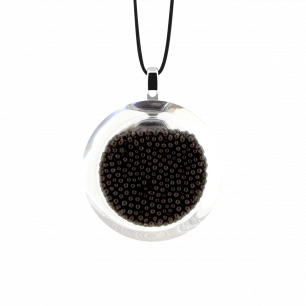 Necklace - Cachou Mini Billes Black