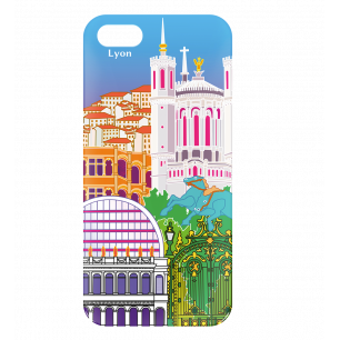 Case for iPhone 5/5S - I Cover 5 Lyon