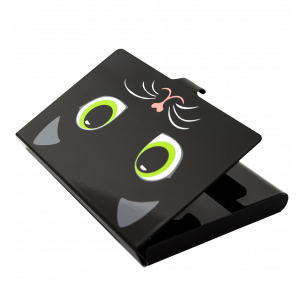Business card holder - Busy Cat