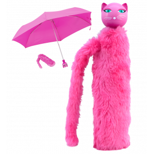 Second Chance - Compact umbrella - Chapka Pink