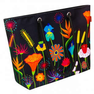 Shopping bag - My Daily Bag 2 Jardin fleuri