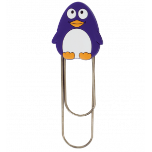 Large bookmark - Ani-bigmark Penguin