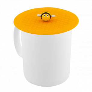 Couvercle silicone pour mug - Bienauchaud 10 cm Abeille