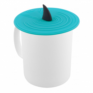 Couvercle silicone pour mug - Bienauchaud 10 cm Requin