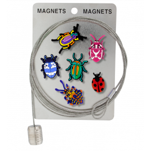 Fotoseil mit Magneten - Magnetic Cable Insect