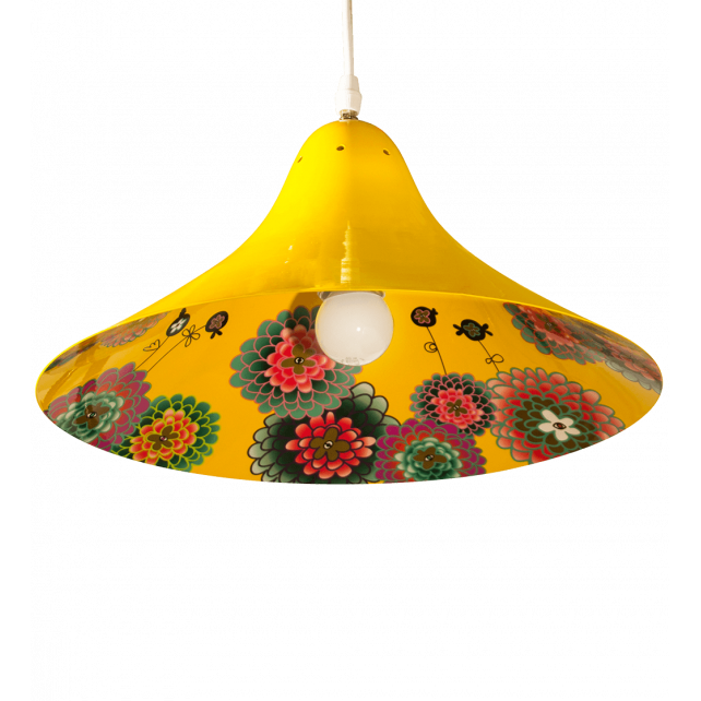 Ceiling Light Globe Trotter C2 Dahlia, How To Put A Ceiling Light Shade On