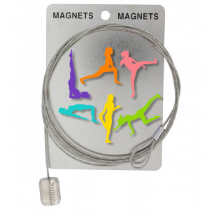 Photo holder cable and magnets - Magnetic Cable Heroes Flex
