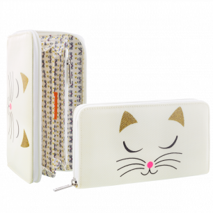 Portefeuille - Voyage White Cat