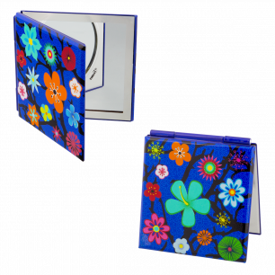 Taschenspiegel - Mimi 2 Blue Flower