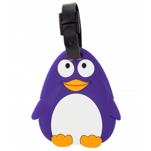 Etiquette de bagage - Ani-luggage Pingouin
