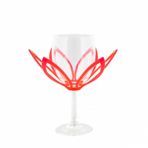 Silicone Wine Glass - Vintage Pink