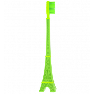 Spazzolino da denti Torre Eiffel - Parismile Verde