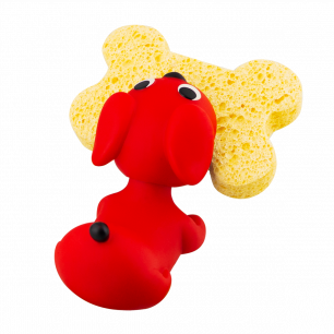 Sponge holder - Clean Dark red