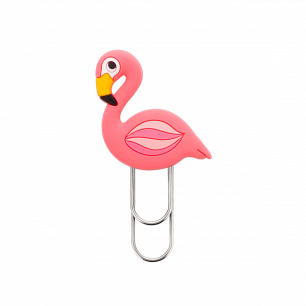 Small bookmark - Ani-smallmark Flamingo