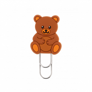 Small bookmark - Ani-smallmark Brown bear