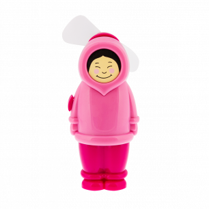Pocket fan - Eskimo Girl Pink