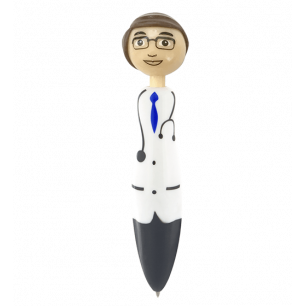 Retractable ballpoint pen - Occupation Pen Doctor