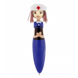 Retractable ballpoint pen - Occupation Pen Nurse