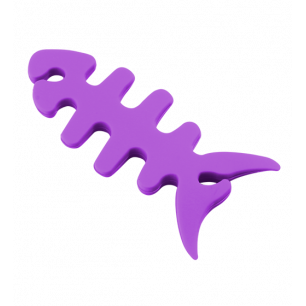 Kabelaufwickler - Fishbone Violett