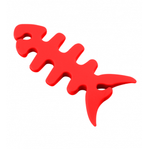 Kabelaufwickler - Fishbone Rot