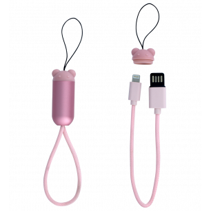 Câble pour iPhone - Mini Connectech Rose
