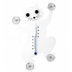 Termometro - Thermo Gatto bianco