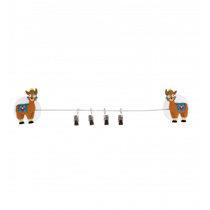 4 suction cup clips - Ani-clip Llama